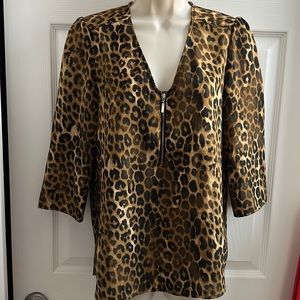 Leopard Print Top